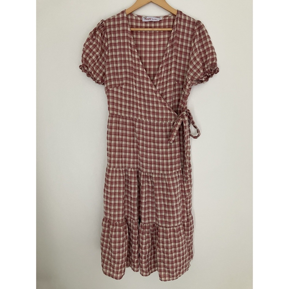 Nuuly Says Gah Victoria Plaid Dress Size XL  Boho Cowgirl